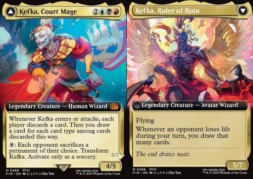 Kefka, Court Mage // Kefka, Ruler of Ruin (V.3)