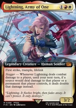 Lightning, Army of One (V.3)