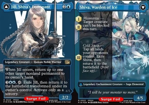 Jill, Shiva's Dominant // Shiva, Warden of Ice (V.3)