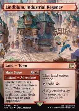 Lindblum, Industrial Regency // Mage Siege