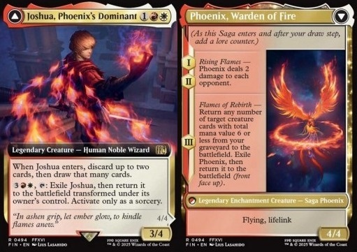 Joshua, Phoenix's Dominant // Phoenix, Warden of Fire (V.2)