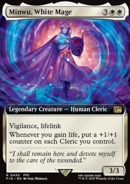 Minwu, White Mage