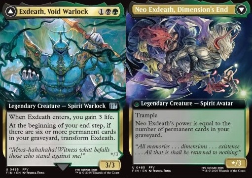 Exdeath, Void Warlock // Neo Exdeath, Dimension's End