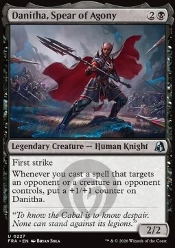 Danitha, Spear of Agony