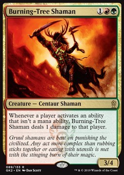 Burning-Tree Shaman