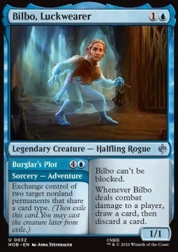 Bilbo, Luckwearer // Burglar's Plot