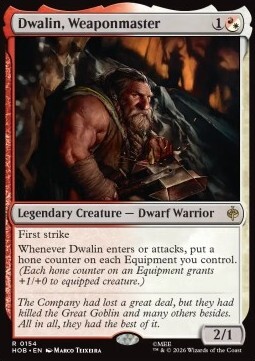 Dwalin, Weaponmaster