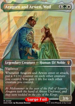 Aragorn and Arwen, Wed (V.2)