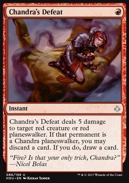 Chandra's Defeat