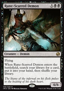 Rune-Scarred Demon