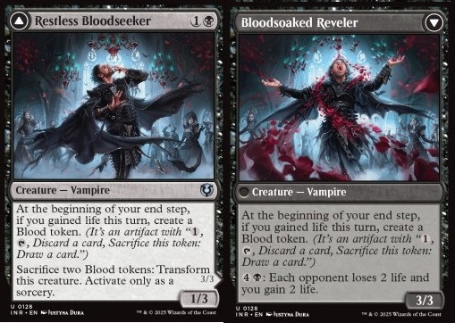 Restless Bloodseeker // Bloodsoaked Reveler