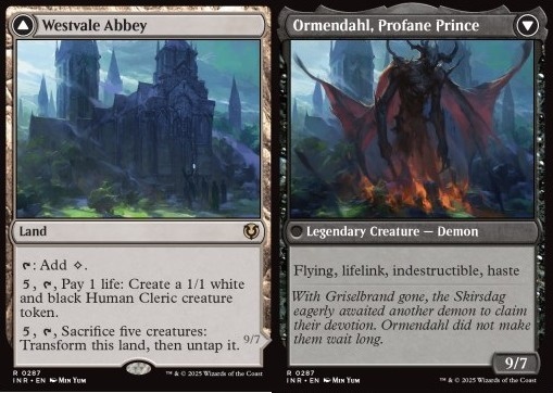 Westvale Abbey / Ormendahl, Profane Prince