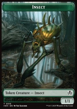 Insect Token (Green 1/1)