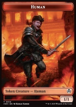 Human Token (Red 1/1)