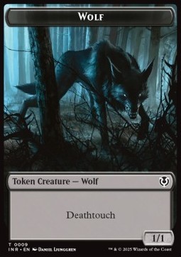 Wolf Token (Black 1/1)