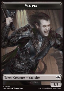 Vampire Token (Black 1/1)