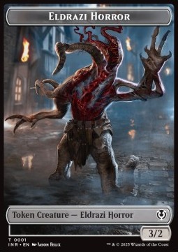 Eldrazi Horror Token (Colorless 3/2)