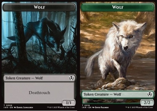 Wolf Token (B 1/1) // Wolf Token (G 2/2)