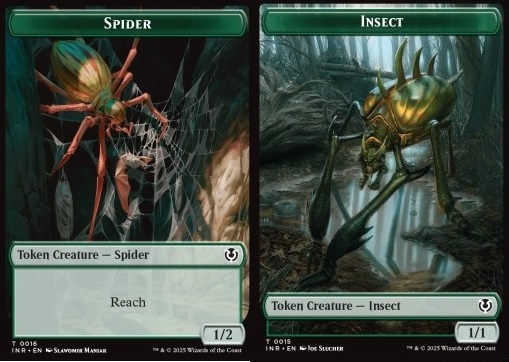 Spider Token (G 1/2) // Insect Token (G 1/1)