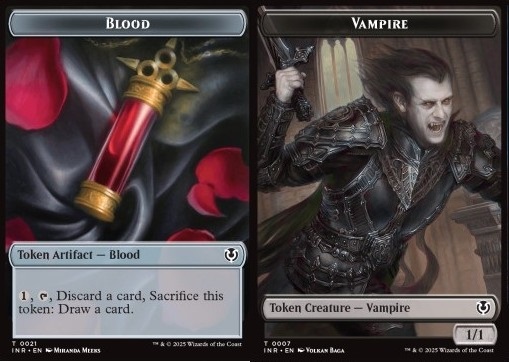 Blood Token // Vampire Token (Black 1/1)