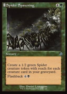 Spider Spawning