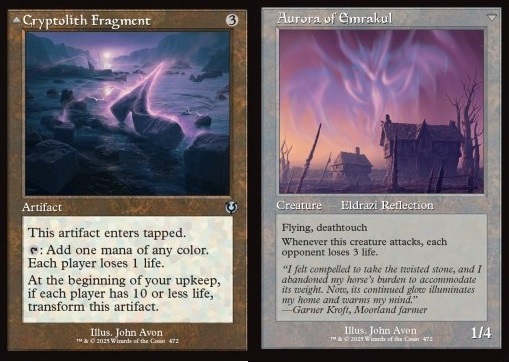 Cryptolith Fragment / Aurora of Emrakul