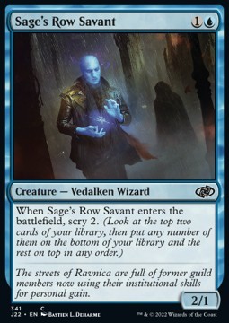 Sage's Row Savant