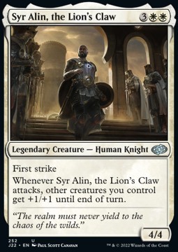 Syr Alin, the Lion's Claw