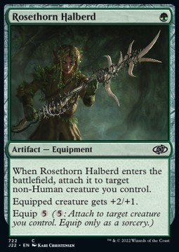 Rosethorn Halberd