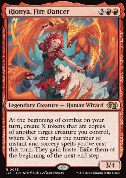 Rionya, Fire Dancer