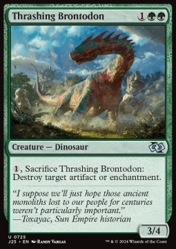 Thrashing Brontodon