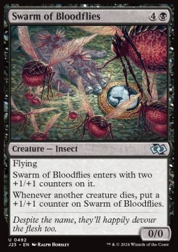Swarm of Bloodflies