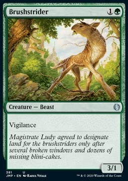 Brushstrider