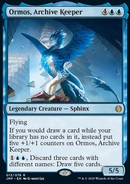 Ormos, Archive Keeper