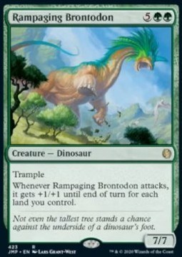 Rampaging Brontodon