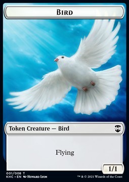 Bird Token (W 1/1) // Soldier Token (W 1/1)