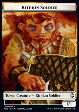 Kithkin Soldier Token (W 1/1) // Pegasus Token (W 1/1)