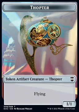 Thopter Token (A 1/1) // Replicated Ring Token