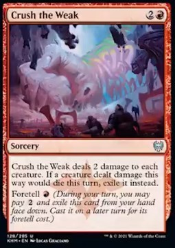 Crush the Weak