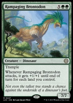 Rampaging Brontodon