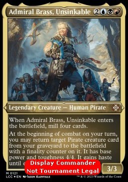 Admiral Brass, Unsinkable (V.3)