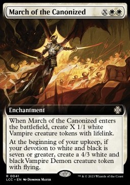 March of the Canonized (V.1)