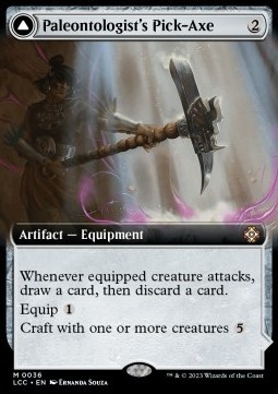 Paleontologist's Pick-Axe // Dinosaur Headdress (V.1)