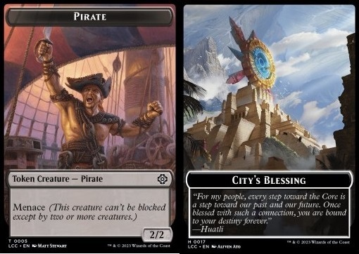 Pirate Token (B 2/2) // City's Blessing