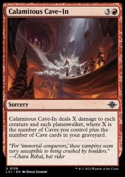 Calamitous Cave-In