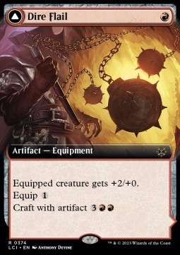 Dire Flail // Dire Blunderbuss