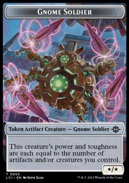 Gnome Soldier Token (Artifact */*)