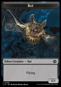 Bat Token (Black 1/1)