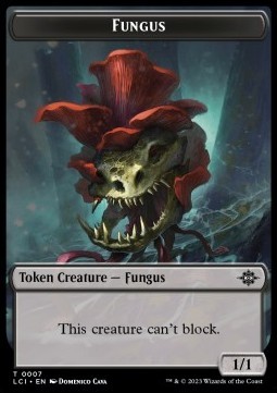 Fungus Token (Black 1/1)
