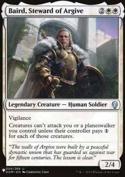 Baird, Steward of Argive